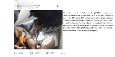 Man Tortured On Facebook Live 18 Year Old With Special Needs Tortured