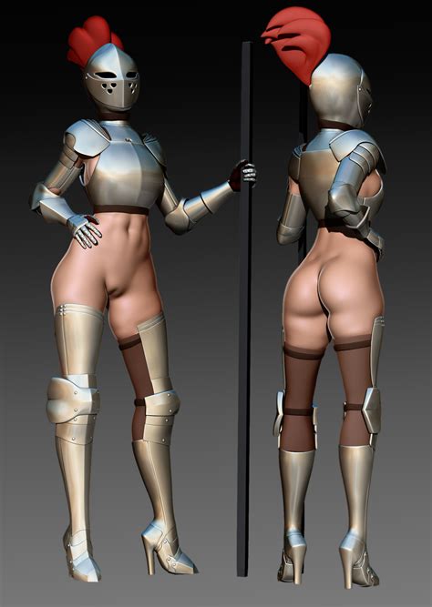 Rule 34 3d Abs Armor Big Butt Kardia Of Rhodes Shaved Pussy Zbrush