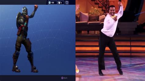 Fortnite Fresh Dance Reference Side By Side Youtube