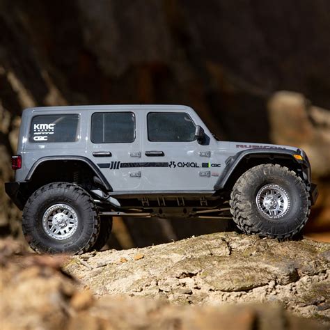 Axial Scx Iii Jeep Jlu Wrangler With Portals Rtr Gray Toemen