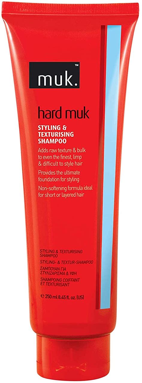 Muk Hard Hair Texturising Shampoo 250ml Uk Beauty
