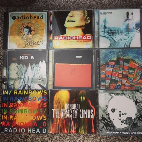 Finally Finished Collecting All Nine Studio Albums From Radiohead On Cd