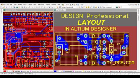 Altium Tutorial How To Design Layout In Altium Design Pcb Board In