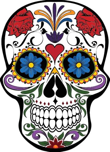If you download the file and have any issue Floral skull vector image | Mandalas de calaveras ...
