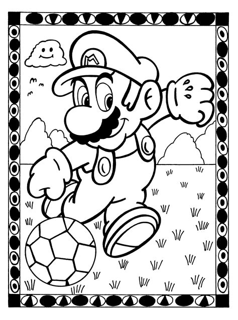 Dibujos De Mario Bros Videojuegos Para Colorear Y Pintar Images And Photos Finder