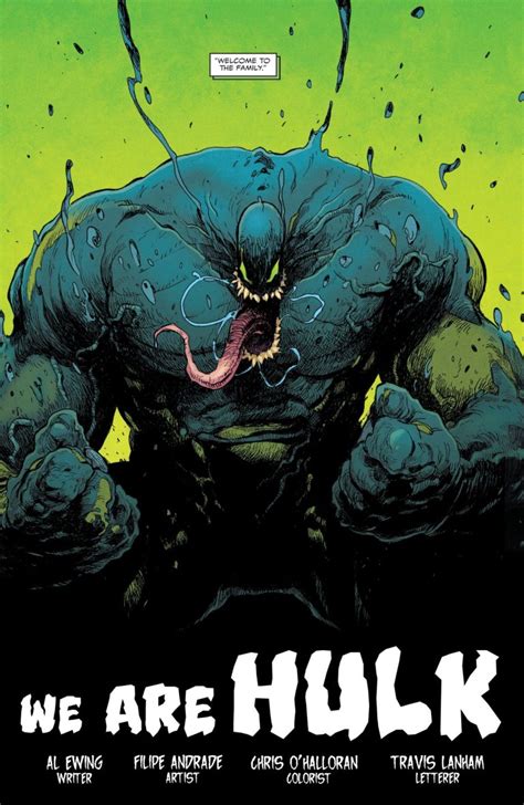 Marvel Comics Universe And Absolute Carnage Immortal Hulk 1 Spoilers