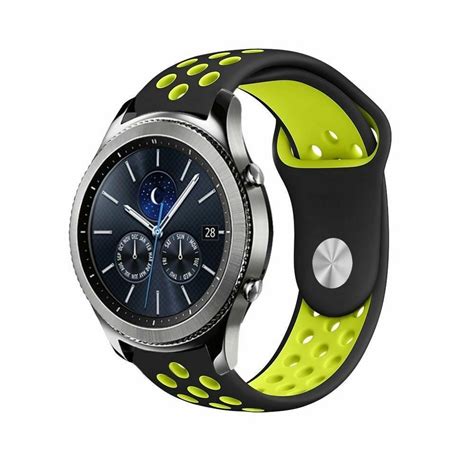 Wejdź i znajdź to, czego szukasz! Samsung Gear S3 sport band (zwart/geel) - Phone-Factory