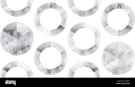 Black And White Circle Pattern Stock Photo Alamy