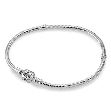 PANDORA Silver Bracelet Snap clasp 590702HV-19 7.5 inch | AllNation.Net