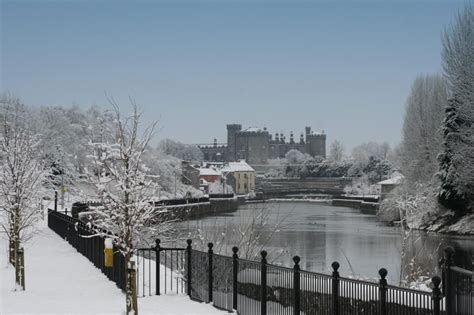 Kilkenny Castle In The Snow Kilkenny Castle Castle Travel Lifestyle