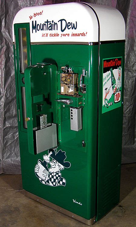 Mountain Dew Vendo 81 A Coin Mechanism Soda Vending Machine Coke