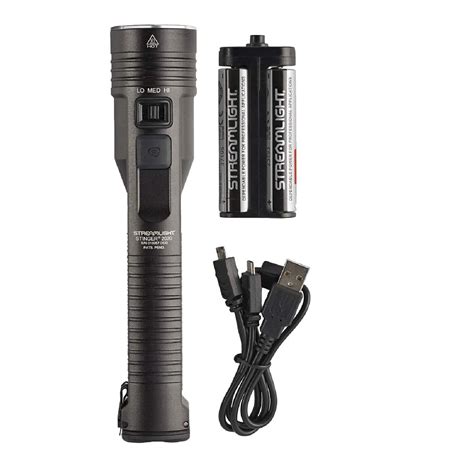 Streamlight 78101 2000 Lumen Stinger Rechargeable Led Flashlight Kit