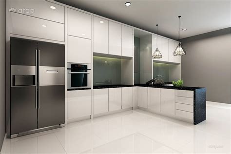 Minimalistic Modern Kitchen Terrace Design Ideas And Photos Malaysia