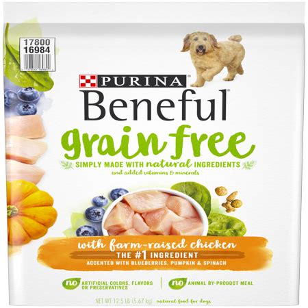 Does walmart have good dog food? Purina Beneful Grain Free, Natural Dry Dog Food; Grain ...
