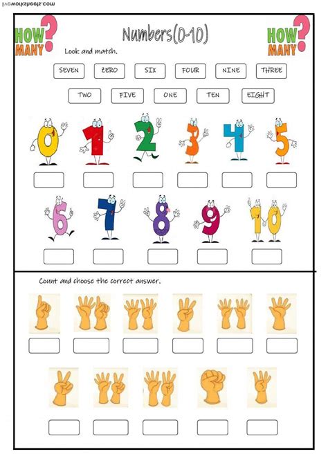 Atividade Em Ingles Numeros