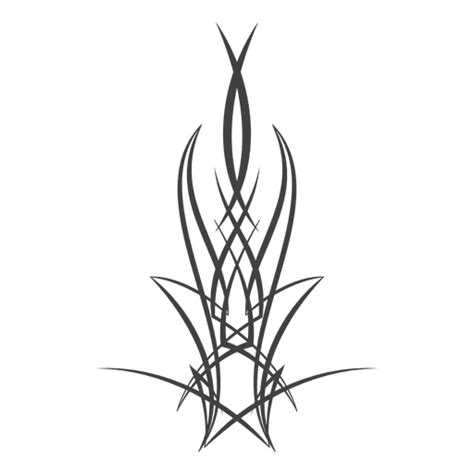 Pinstripe Tattoo Line Art Transparent Png And Svg Vector File