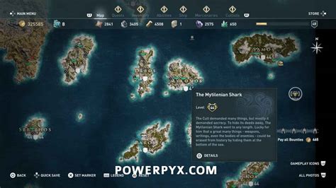 Assassins Creed Odyssey Cultist Map Maps Database Source