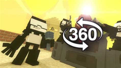 Guns Friday Night Funkin 360° Minecraft Animation Ol