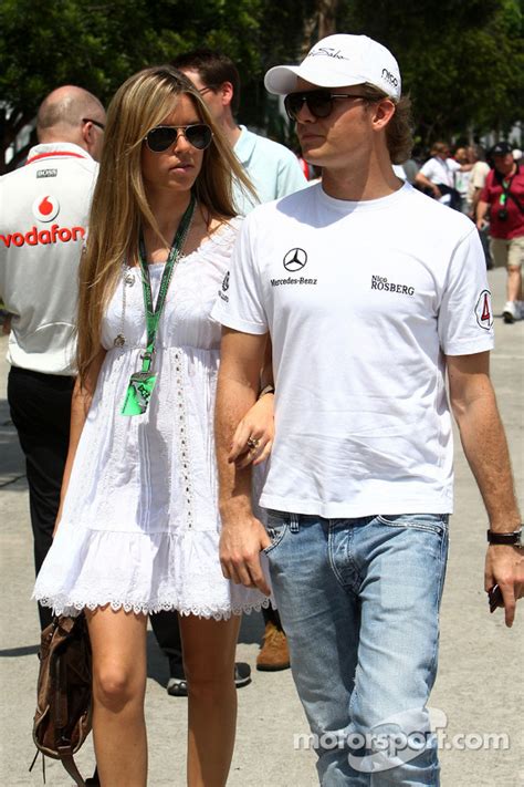 Vivian Sibold The Girlfriend Of Nico Rosberg Mercedes Gp And Nico