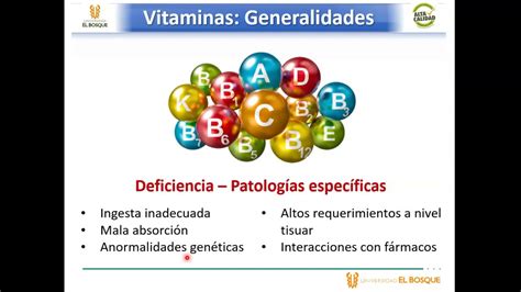 Sesión Generalidades Vitaminas And Minerales Youtube