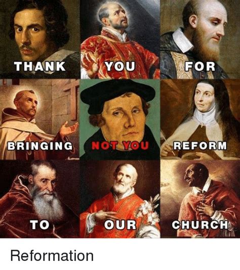 Catholicism Who Are These People In This Catholic Reformation Meme That Are Considered More
