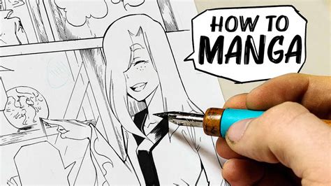 How To Draw A Manga Page Drawlikeasir Youtube