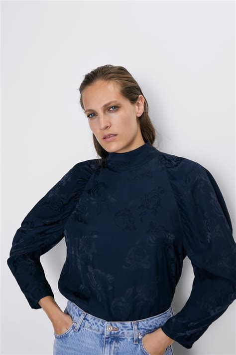 flowy crop top flowy tops long denim shirt high collar blouse stretch lace top evening