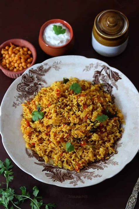 Thakkali Sadam Easy Tomato Rice Recipe Masalachilli