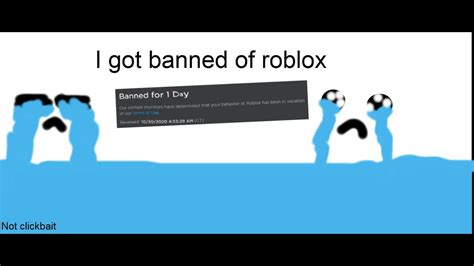 I Got Banned Of Roblox 😭😭 Youtube