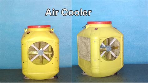 How To Make A Powerful Air Cooler At Home Diy Air Cooler Youtube