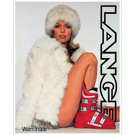 Lange Warm Inside Classic Ski Poster