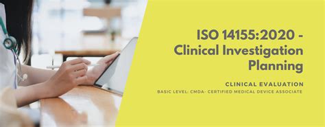 Wmdo Iso 14155 Clinical Investigation Planning