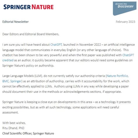 Richard Landers On Linkedin Academic Giant Publisher Springer Nature
