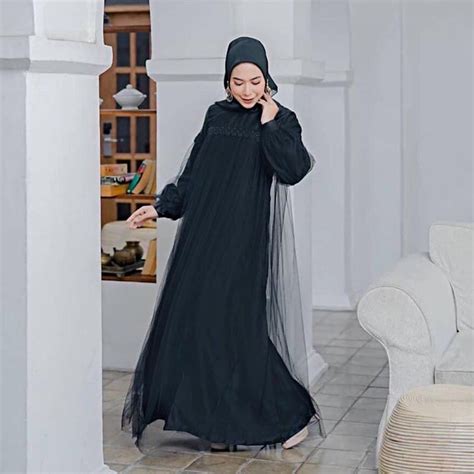Jual Xc Maxi Nuraini Couple Nuraini Maxi Zoya Dress Maxi Tile Gamis Muslim Terbaru