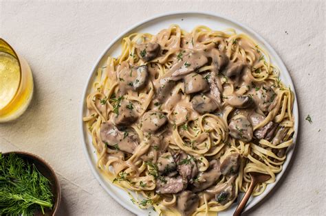 This Version Of Beef Stroganoff Uses Leftover Steak For An Easy Easily