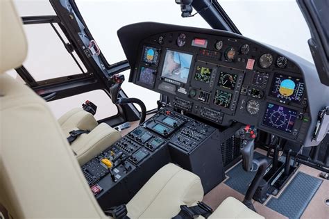 The cockpit area is well glazed for optimal viewing and rounded rectangular windows are set along the fuselage sides. Civil helicopters: H155 civil helicopter - Airbus Helicopters