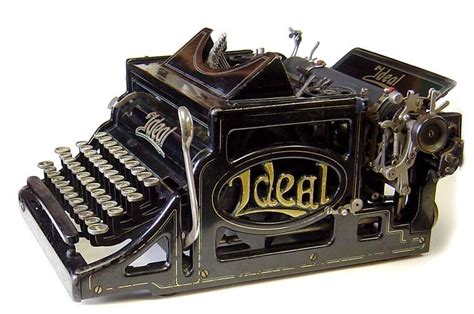 An antique typewriter. | Typewriter, Antique typewriter ...