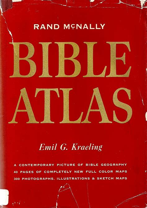 Rand McNally Bible Atlas Third Edition By Emil G Kraeling Goodreads