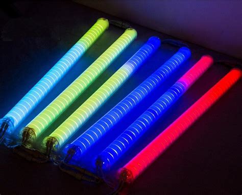 10pcslot Led Digital Tube Rgb Led Tube Light 36pcs 6pixels 12w