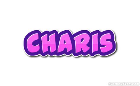 Charis Лого Бесплатный инструмент для дизайна имени от Flaming Text