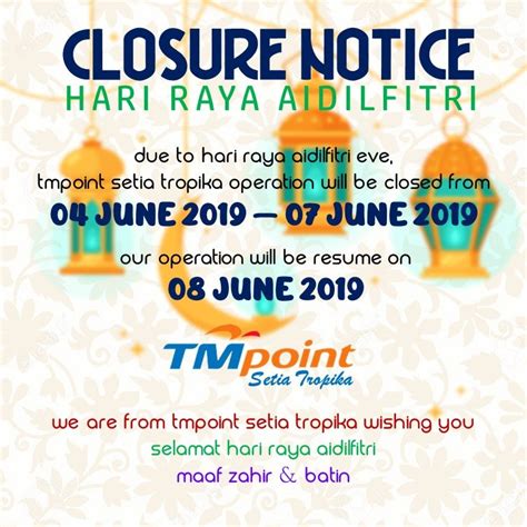 Double storey terrace house freehold non bumi bedroom : CLOSURE NOTICE HARI RAYA AIDILFITRI 2019 💚 - TM Point ...