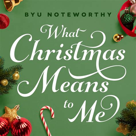 ‎what Christmas Means To Me Album By Byu Noteworthy Apple Music