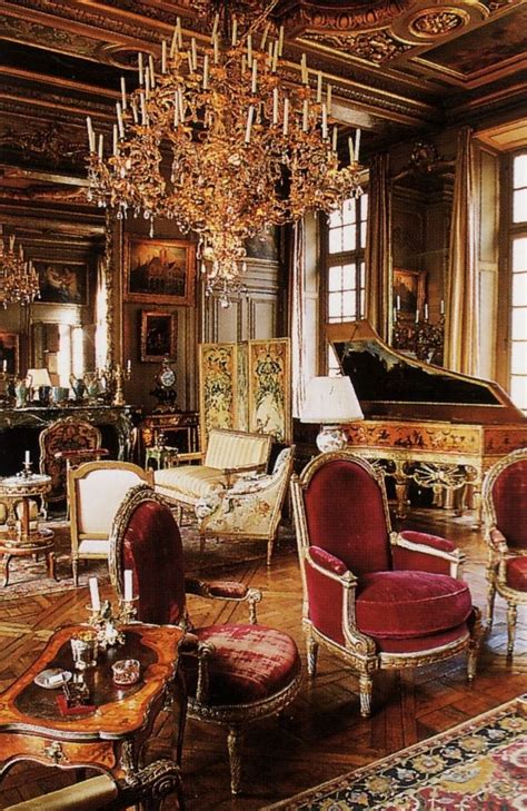 The Salon At Hotel Lambert In Paris French Interior Chateau Style
