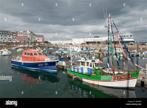 Fishing Harbour In Douarnenez Brittany Hi Res Stock Photography And