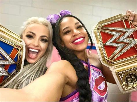 Liv Morgan And Bianca Belair Ladiesofwrestling In 2022 Wwe Female Wrestlers Liv Women