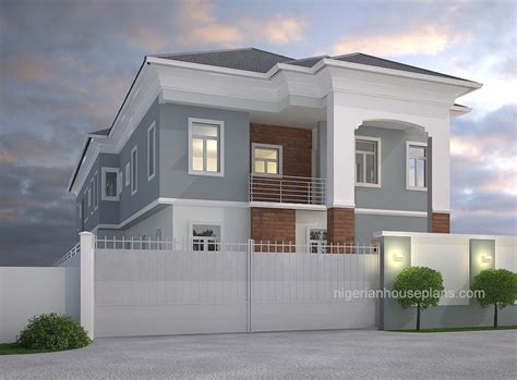 Nigeria House Plans 4 Bedroom Duplex 1 Nigerian House Plans
