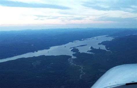 Aerial View Of Lake George Lake George Aerial View Airplane View