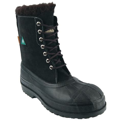Mens Terra Thermatoe Insulated Safety Toe Boots Black 119224