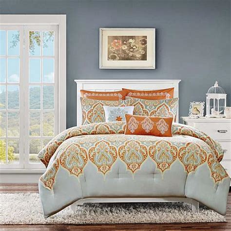 If you're looking to shop for king comforter sets by brand name, know that kohl's offers some of the best brands in the business when it comes to king. Madison Park Nisha Orange Comforter Set - King/California ...