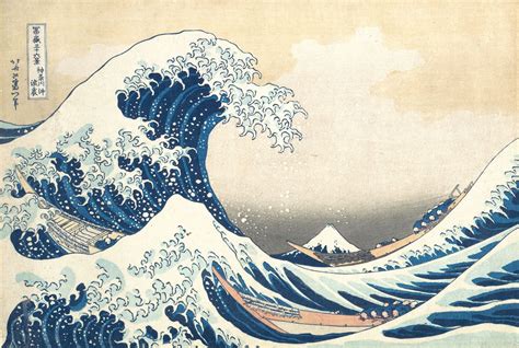 La Grande Vague de Kanagawa de Hokusai : analyse | La culture générale gambar png
